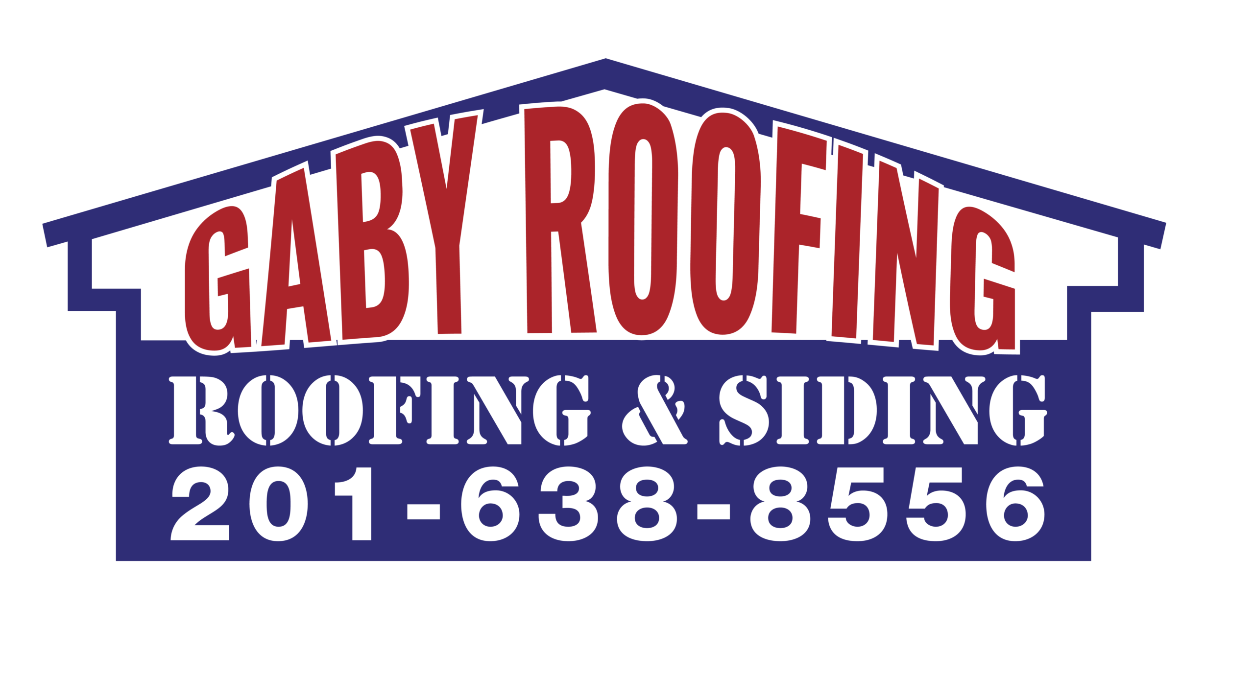 Gaby Roofing logo – NJ flat roof & shingle roofing contractor