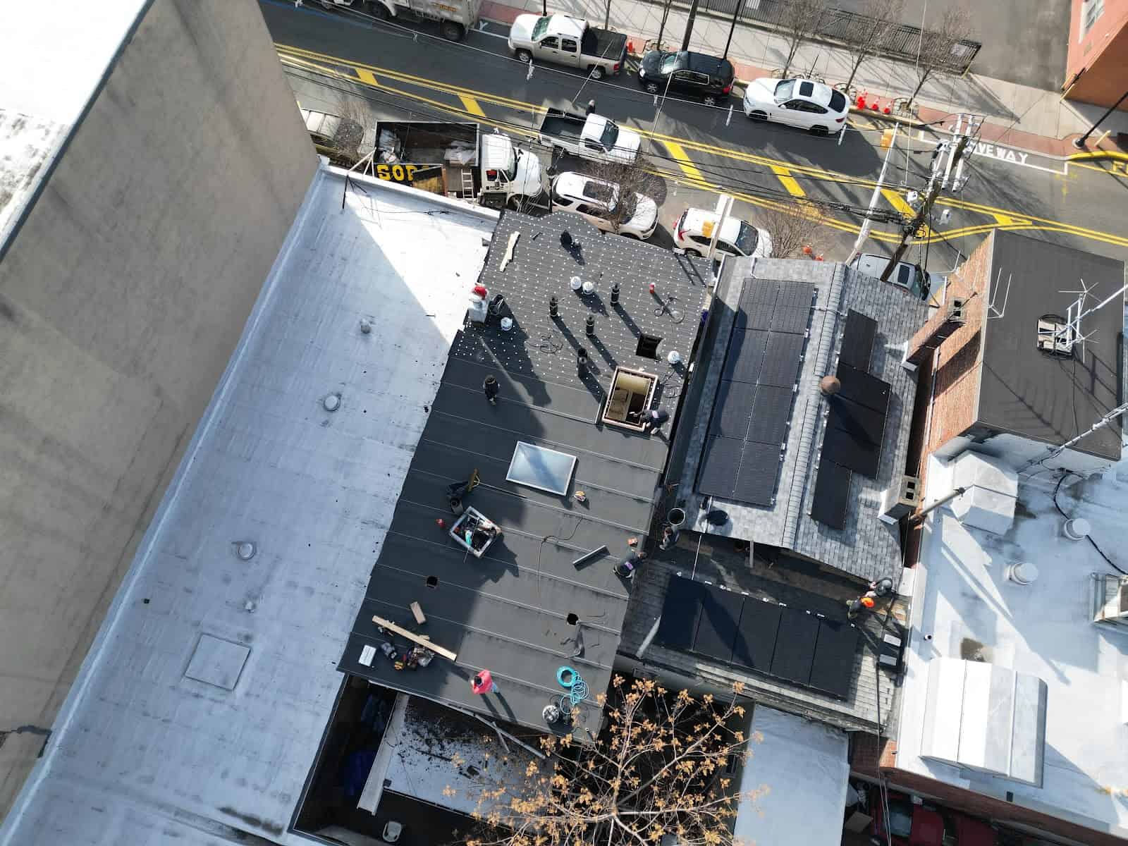 Commercial roofing by Gaby Roofing in Union City, NJ