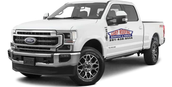Gaby Roofing F-250 work truck
