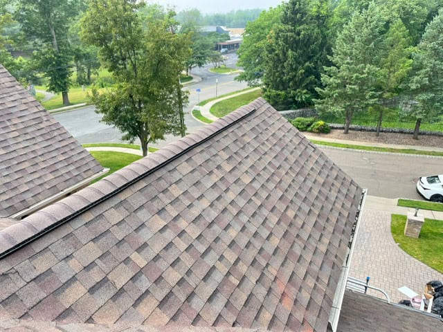 Shingle roof by Gaby Roofing in West New York, NJ