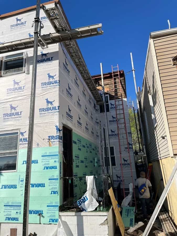 Roofing project by Gaby Roofing in Bayonne, NJ