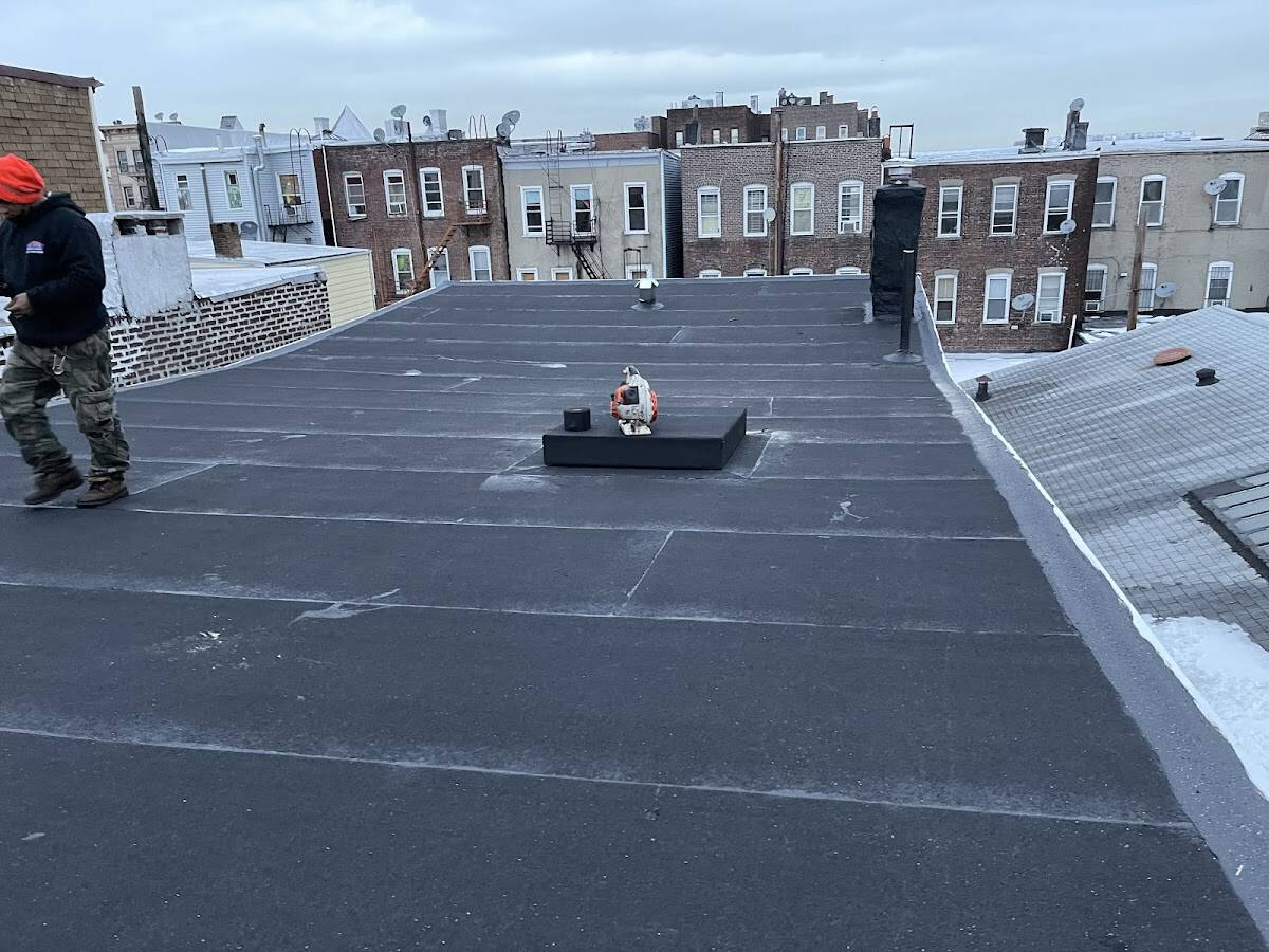 Roofing project by Gaby Roofing in Union City, NJ