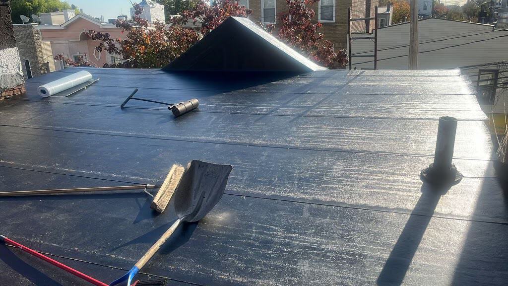 Roofing project by Gaby Roofing in Union City, NJ