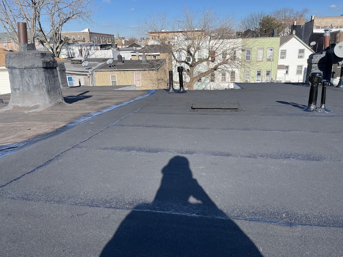 Roofing project by Gaby Roofing in North Bergen, NJ
