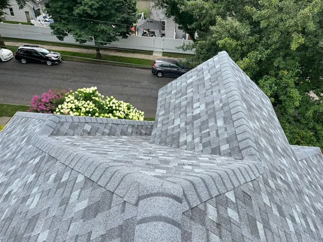 Roofing project by Gaby Roofing in North Bergen, NJ