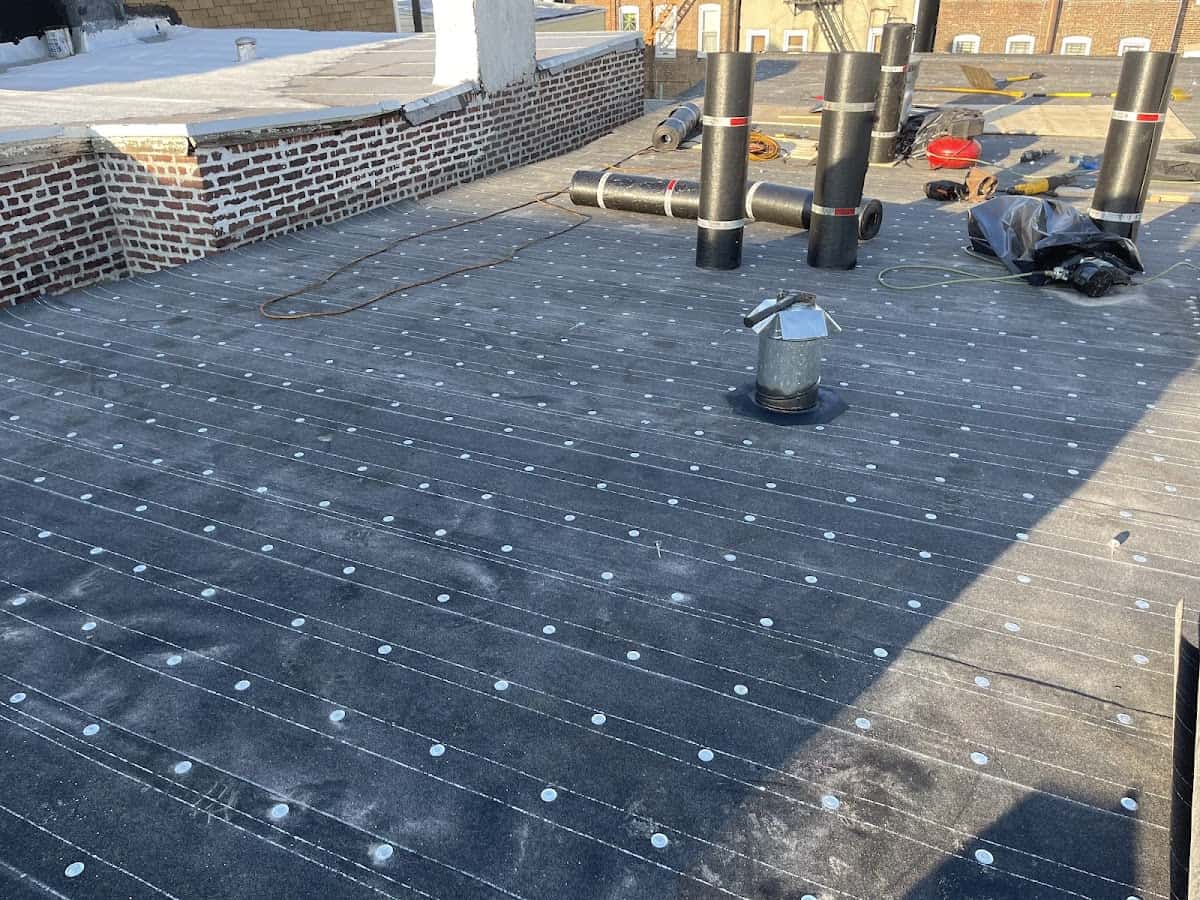 Roofing project by Gaby Roofing in Hoboken, NJ
