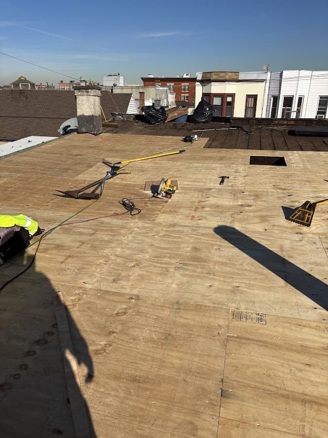 Roofing project by Gaby Roofing in Hoboken, NJ