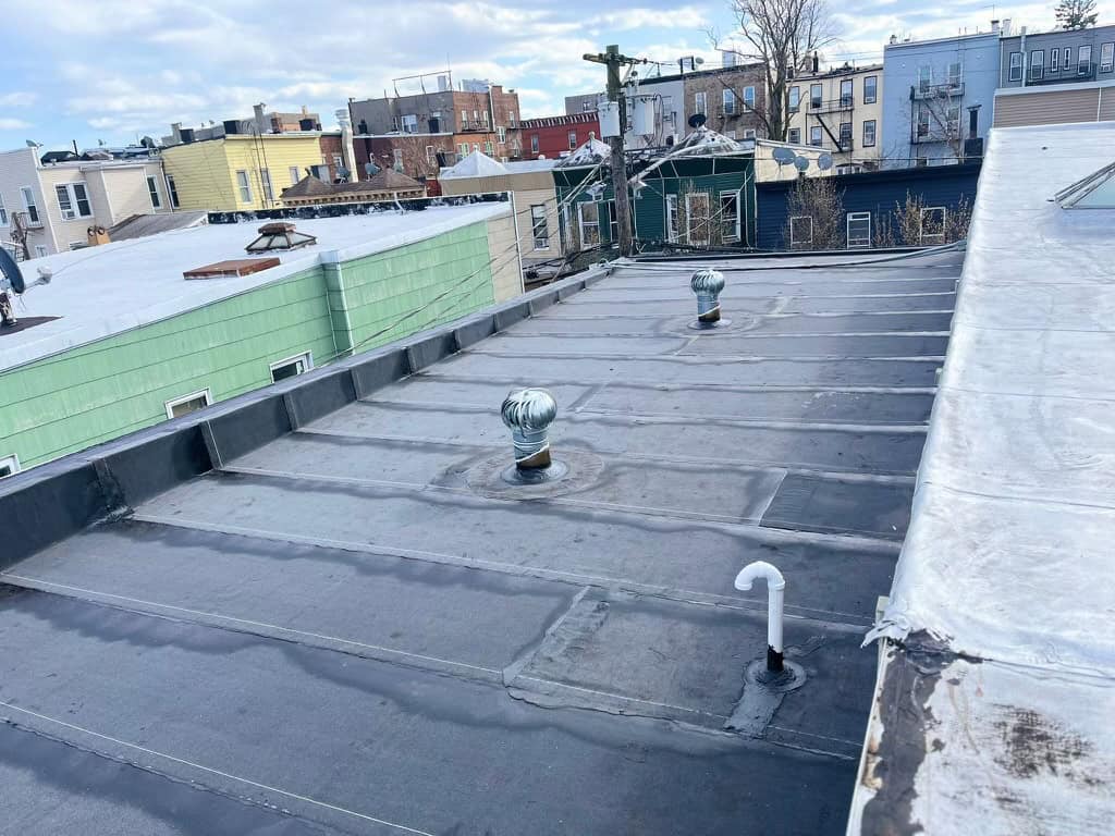 Roofing project by Gaby Roofing in West New York, NJ