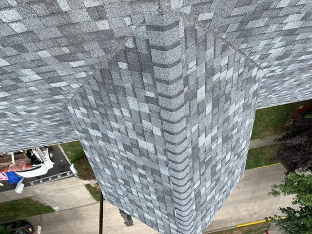 Roofing project by Gaby Roofing in West New York, NJ