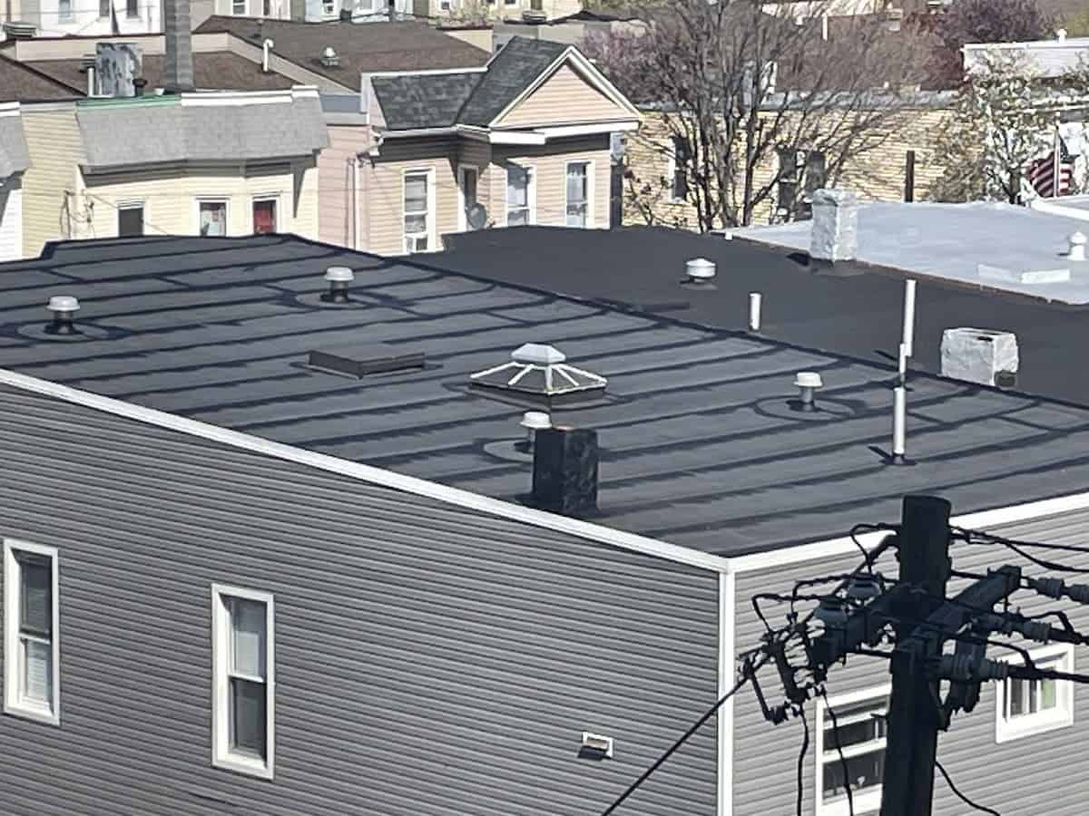 Torch down flat roof in Union City, NJ — Gaby Roofing Flat Roof Specialist