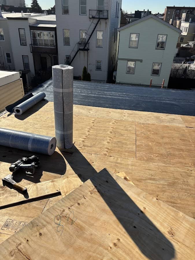 Roofing project by Gaby Roofing in Jersey City, NJ