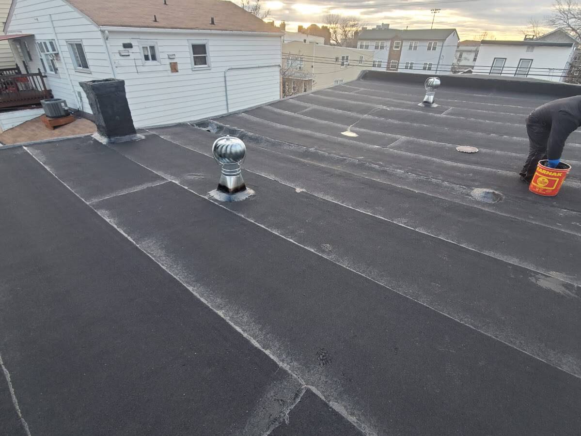 Roofing project by Gaby Roofing in Jersey City, NJ