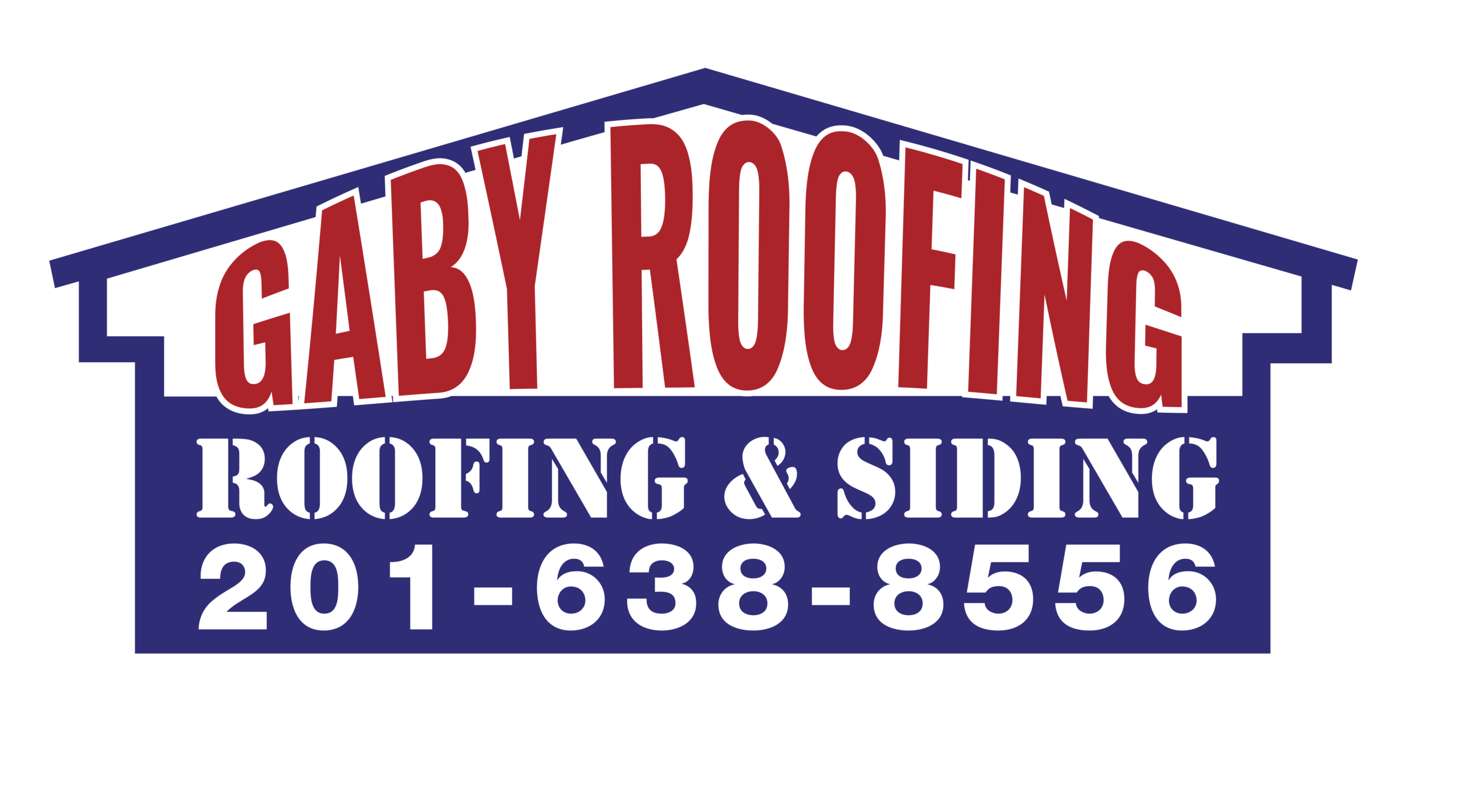 Gaby Roofing logo – NJ flat roof & shingle roofing contractor