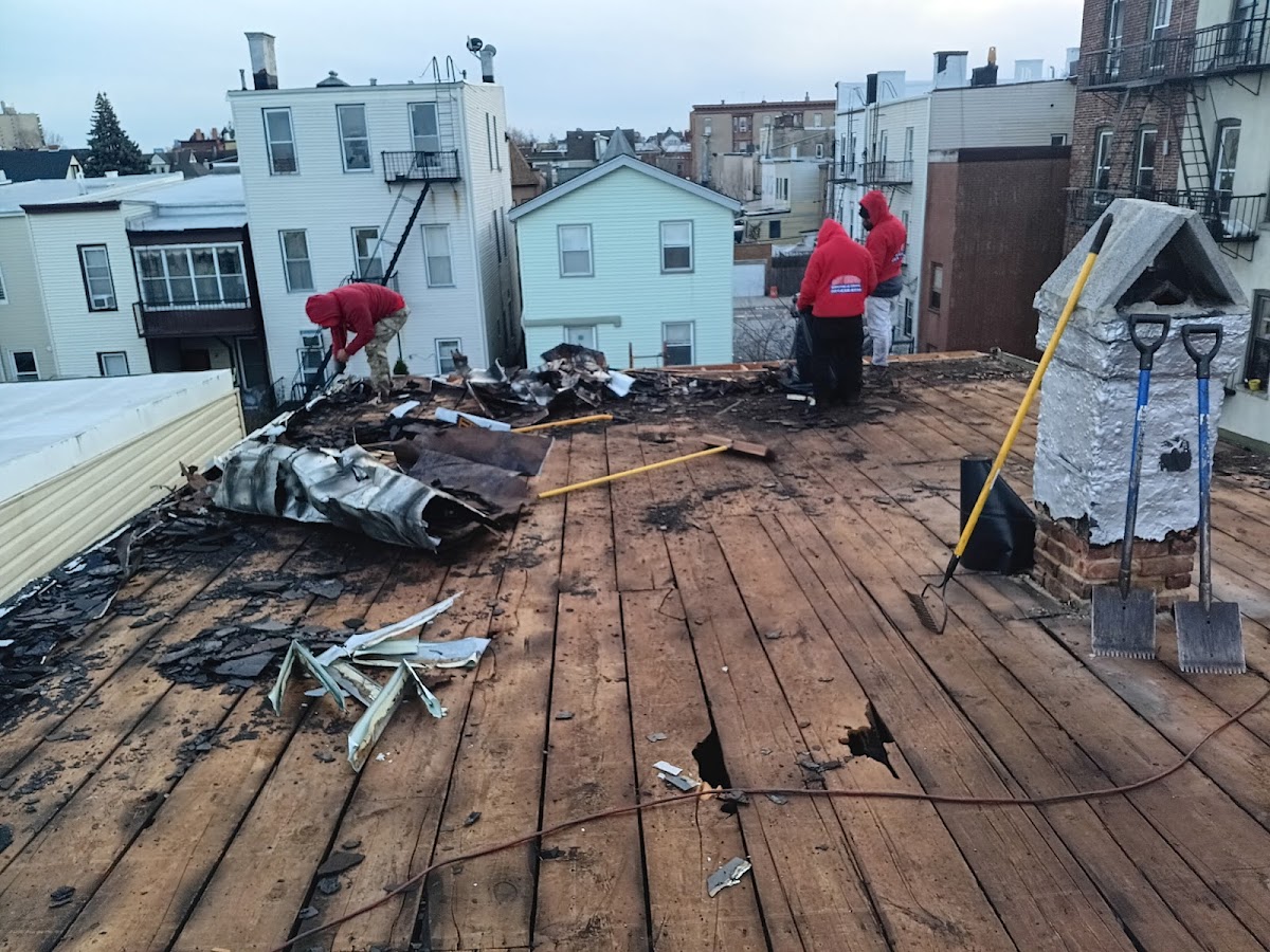 Roofing project by Gaby Roofing in Bayonne, NJ