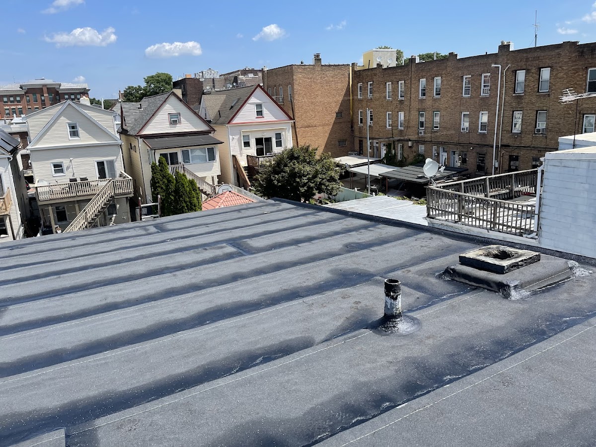 How to pick a roofing contractor in NJ — torch down flat roof project by Gaby Roofing in Hoboken NJ