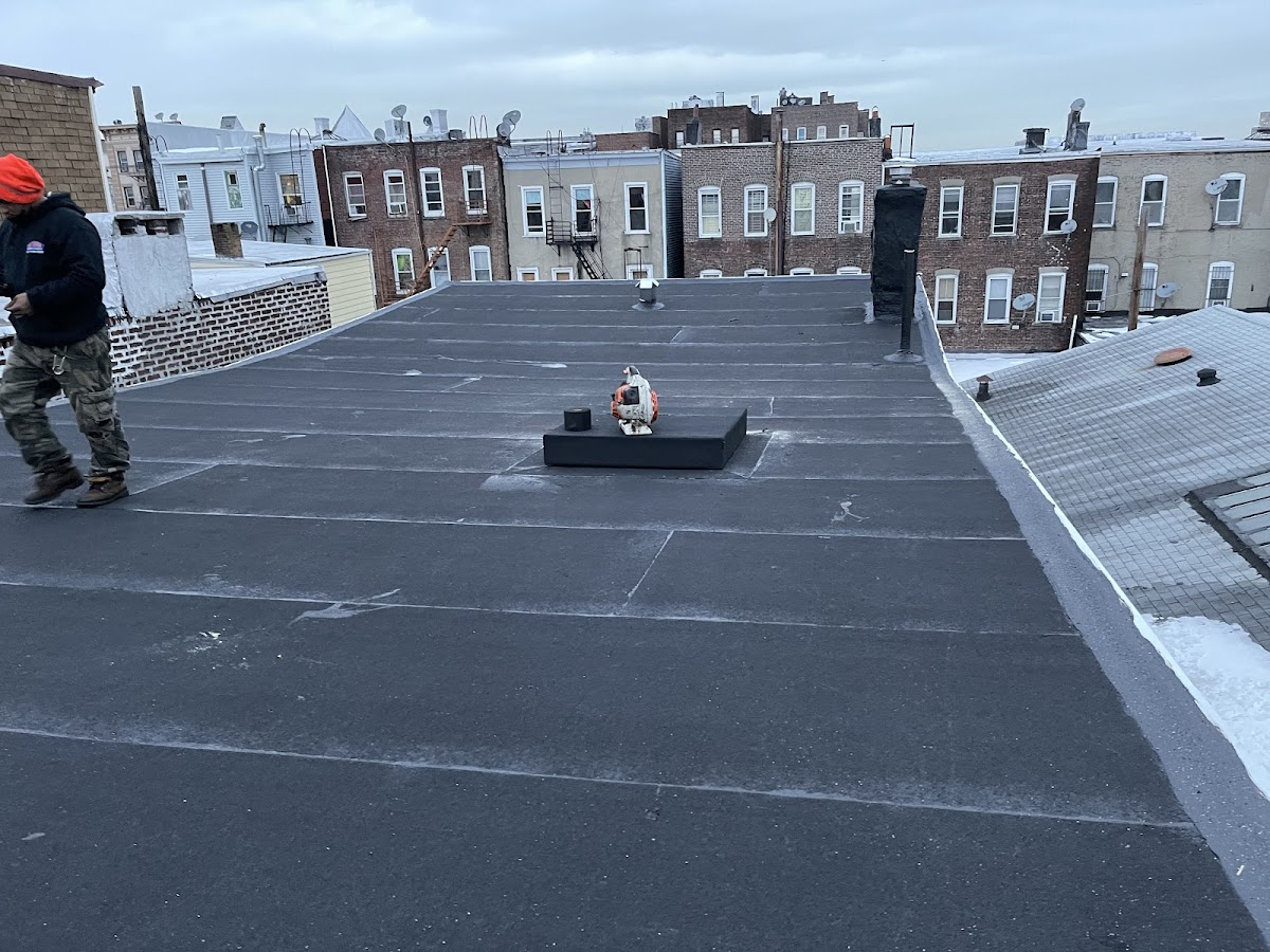 Roofing project by Gaby Roofing in Union City, NJ